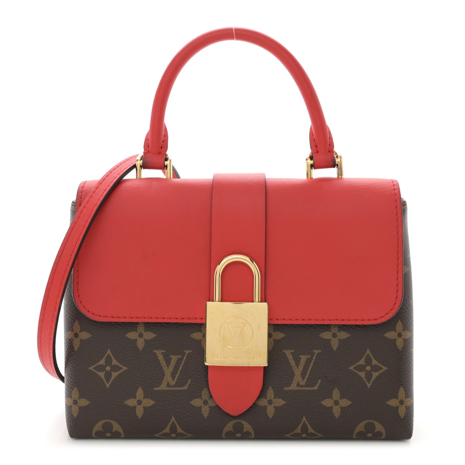 Louis Vuitton Monogram Locky BB Coquelicot 1 of 12