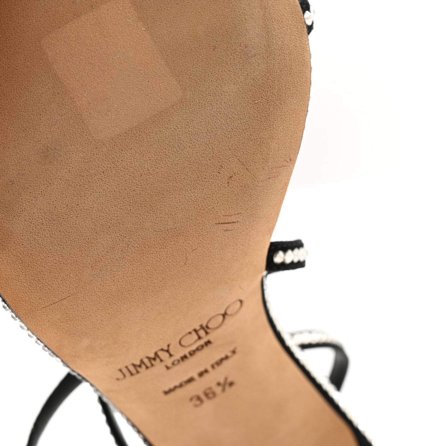 Crystal Suede Dudette 100 Pumps 36.5 Black