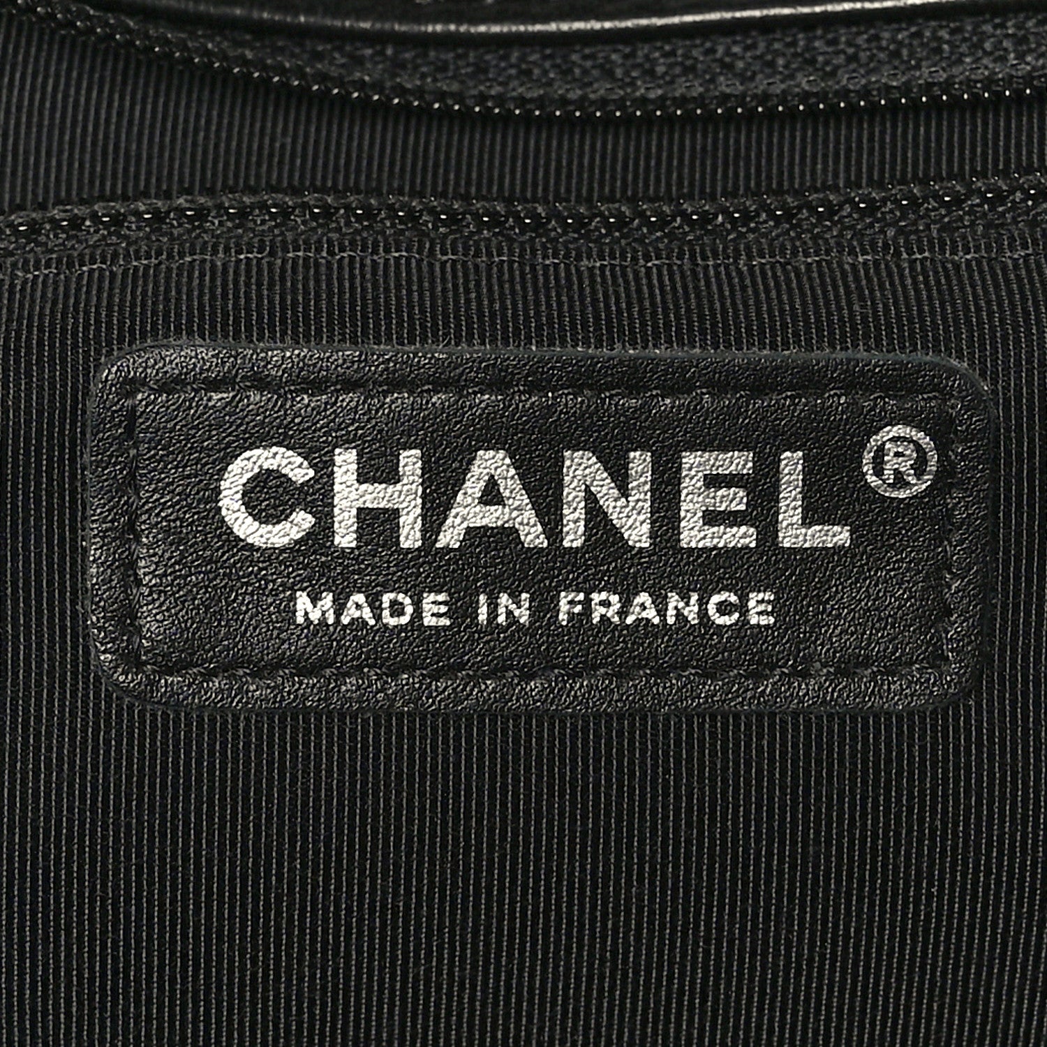 Chanel Lambskin Chevron Quilted Large Single Flap Black 6 of 10