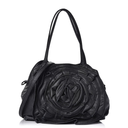 Valentino Garavani Denim Petale Tote Dark Blue 1 of 12