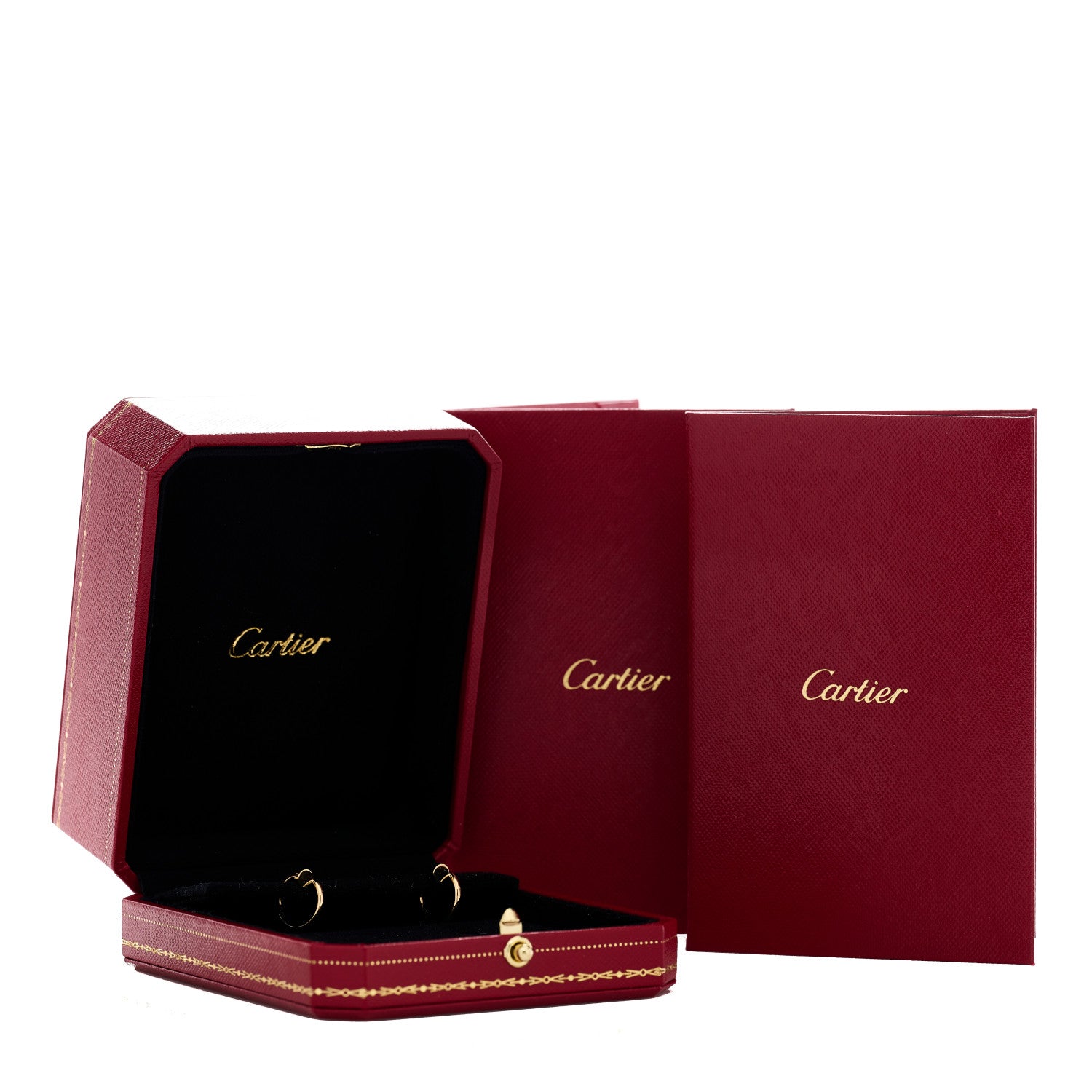 Cartier 18K Yellow Gold Juste Un Clou Hoop Earrings 6 of 6