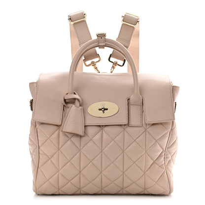 Mulberry Nappa Quilted Cara Delevingne Convertible Bag Oatmeal 1 of 10