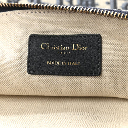 Christian Dior Oblique Pouch Clutch Blue 7 of 8