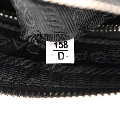 Prada Nylon Tessuto Impuntu Quilted Crossbody Bag Black 8 of 13