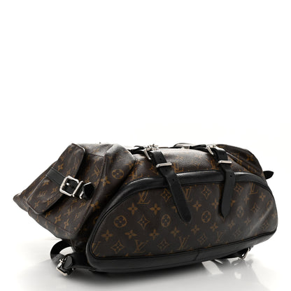 Louis Vuitton Monogram Macassar Christopher Backpack 4 of 13