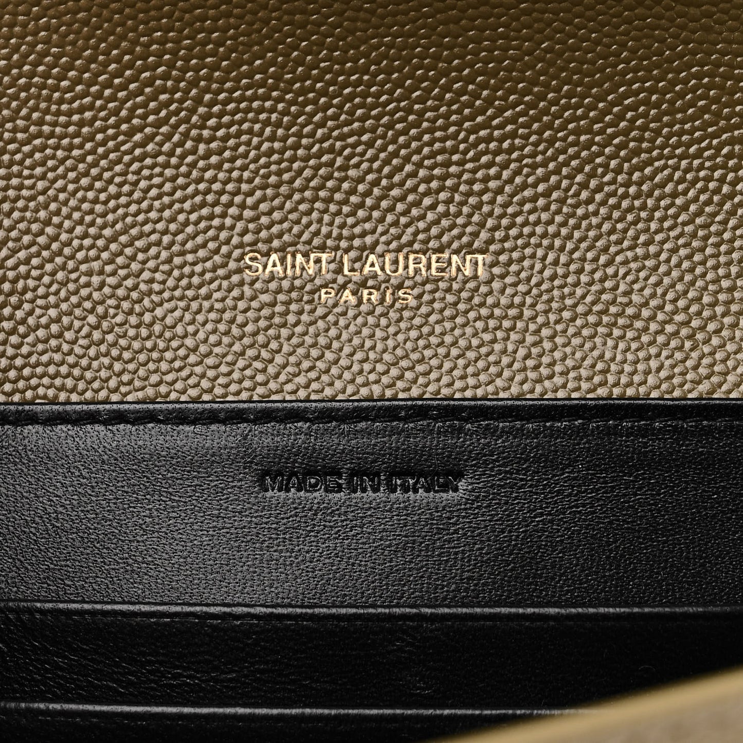 Grain De Poudre Monogram Cassandra Chain Wallet Ver Kaki