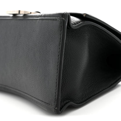 Balenciaga Grained Calfskin Small Hourglass Top Handle Bag Black 10 of 15