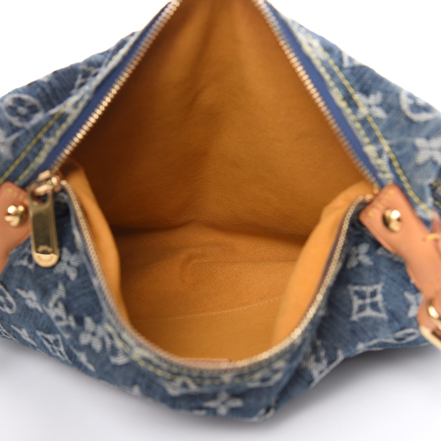 Louis Vuitton Monogram Denim Baggy PM Blue 5 of 12