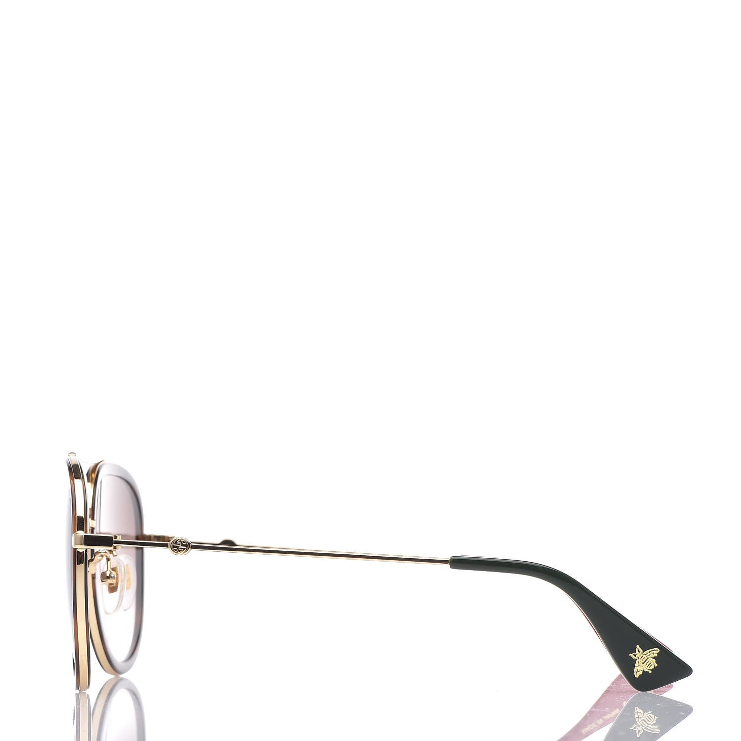 Gucci Aviator Sunglasses GG0062S Tortoise 3 of 7