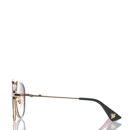 Gucci Aviator Sunglasses GG0062S Tortoise 3 of 7