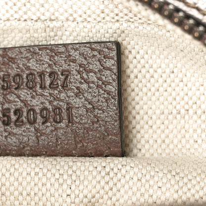 Gucci GG Supreme Monogram Web Mini Ophidia Messenger Brown 7 of 10