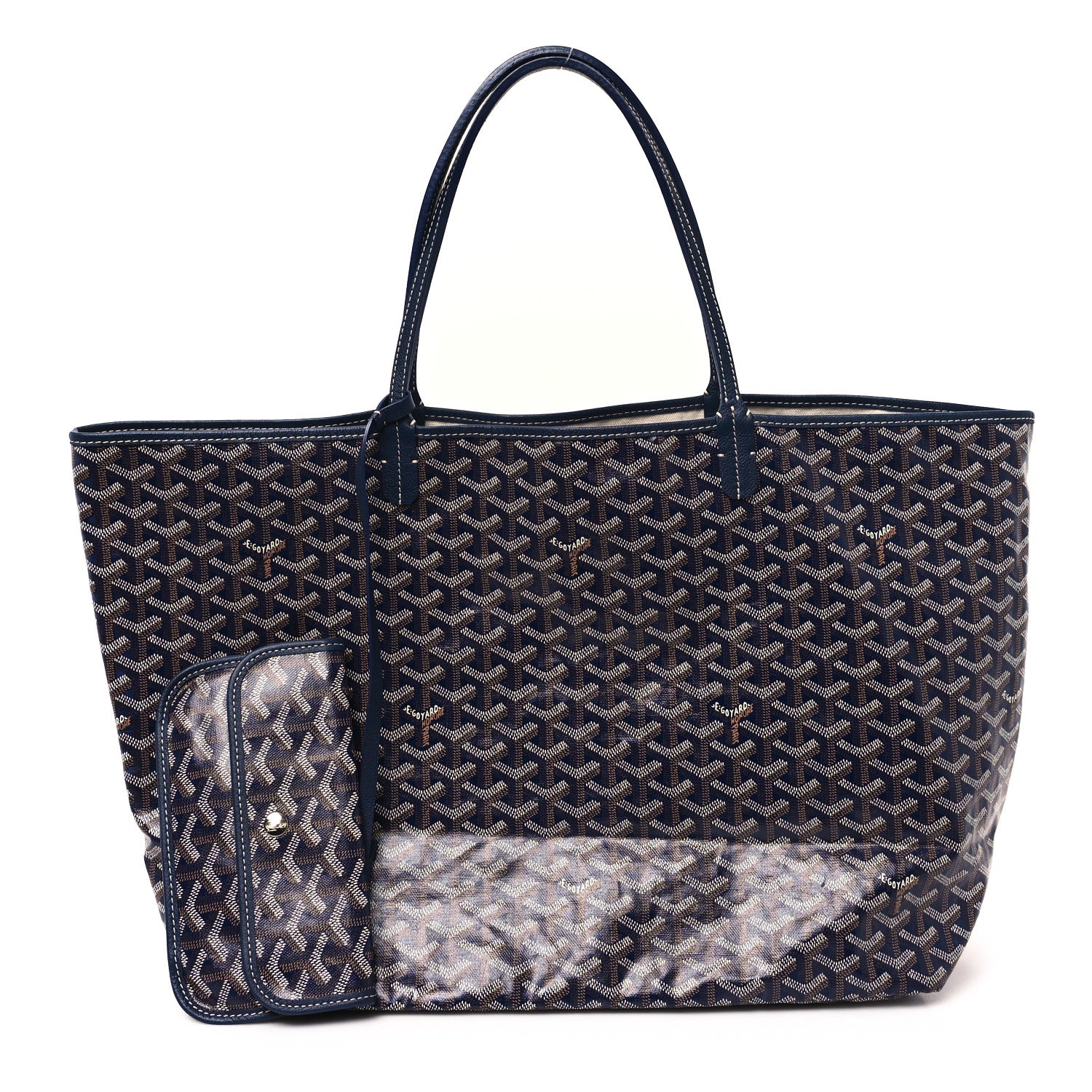 Goyard Goyardine Saint Louis GM Navy 3 of 12