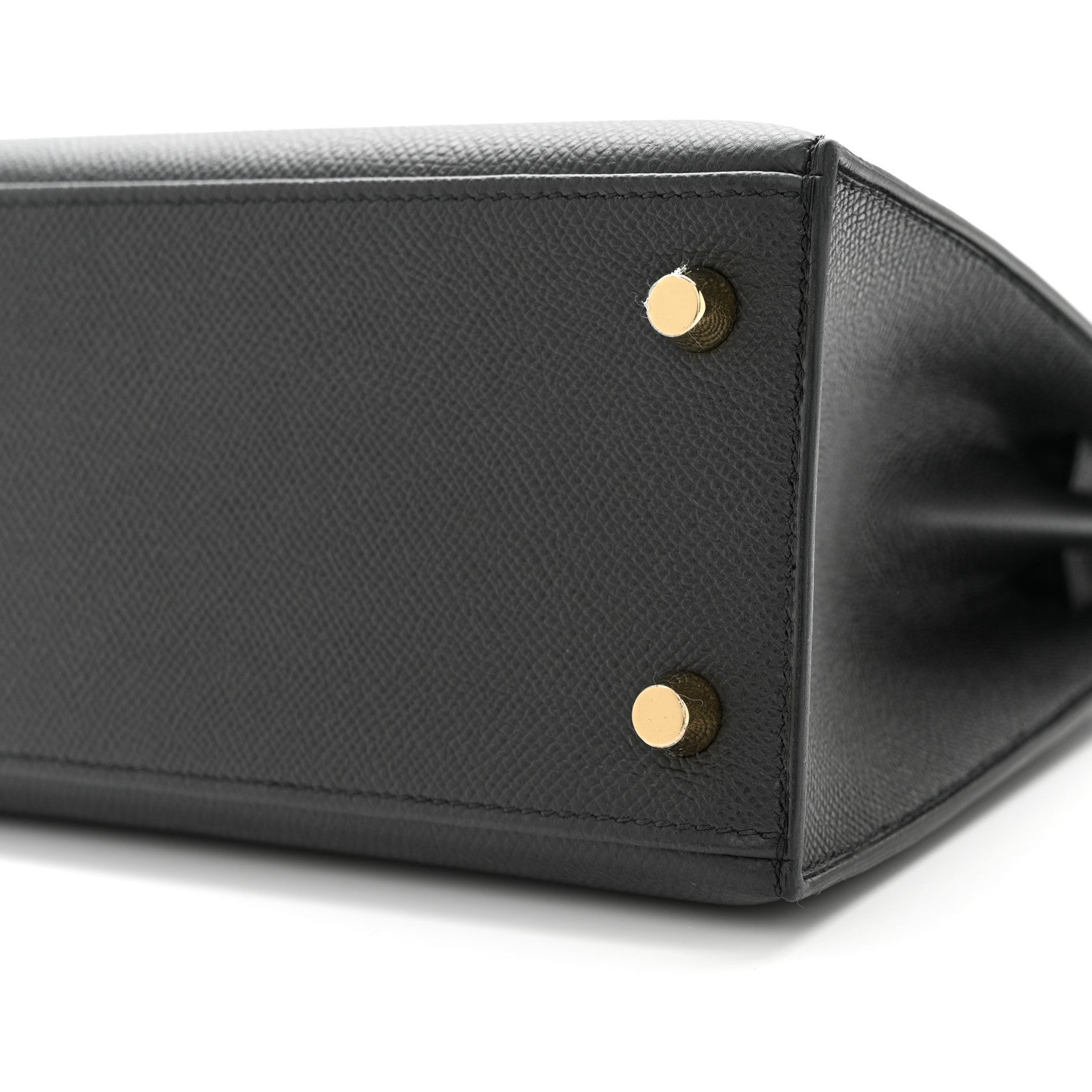 Hermes Epsom Kelly Sellier 25 Black 10 of 11