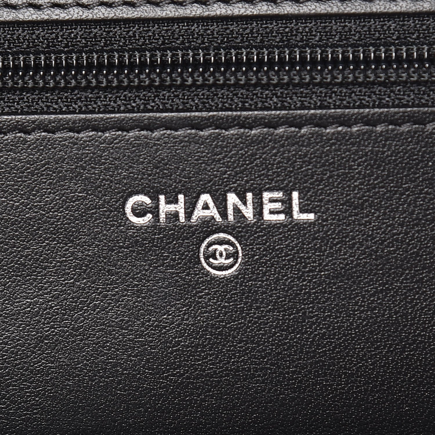 Chanel Caviar Quilted Boy Wallet On Chain WOC Black 8 of 12