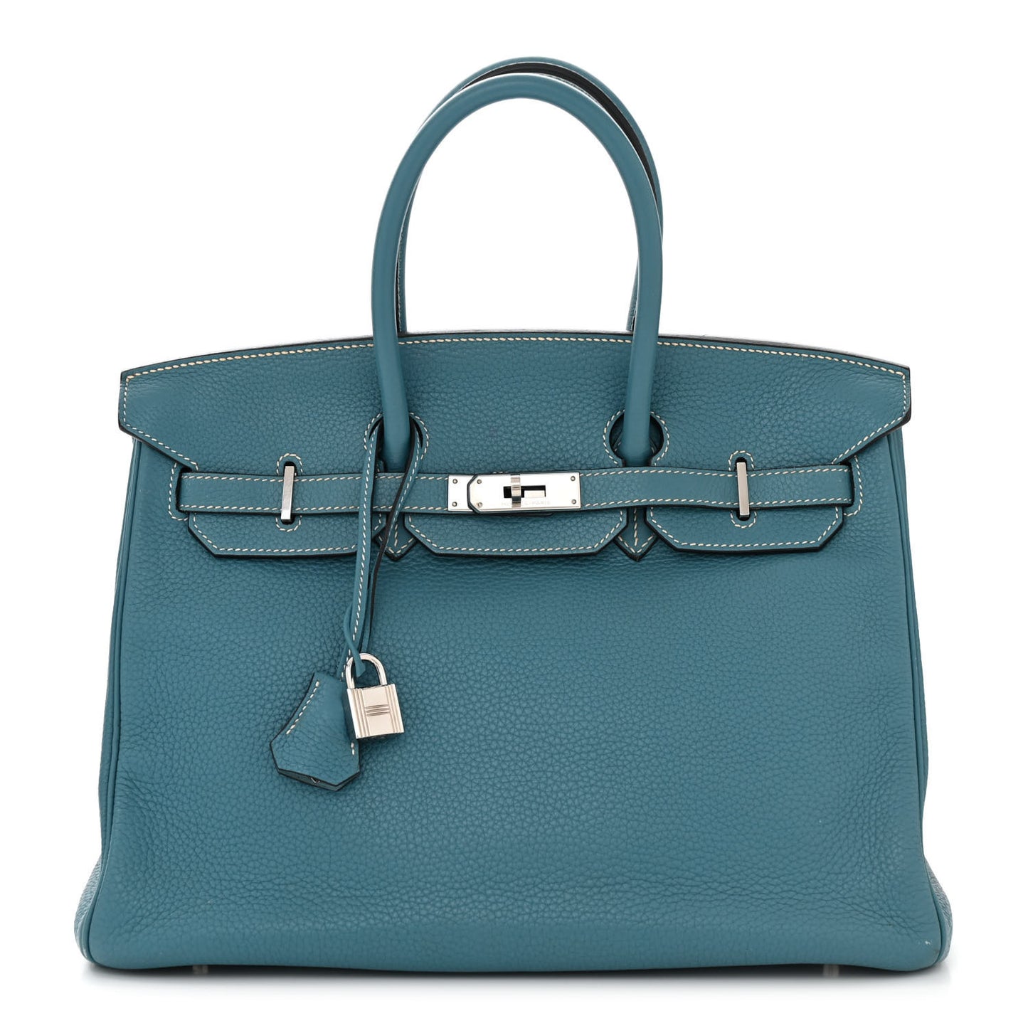 Togo Birkin 35 Blue Jean