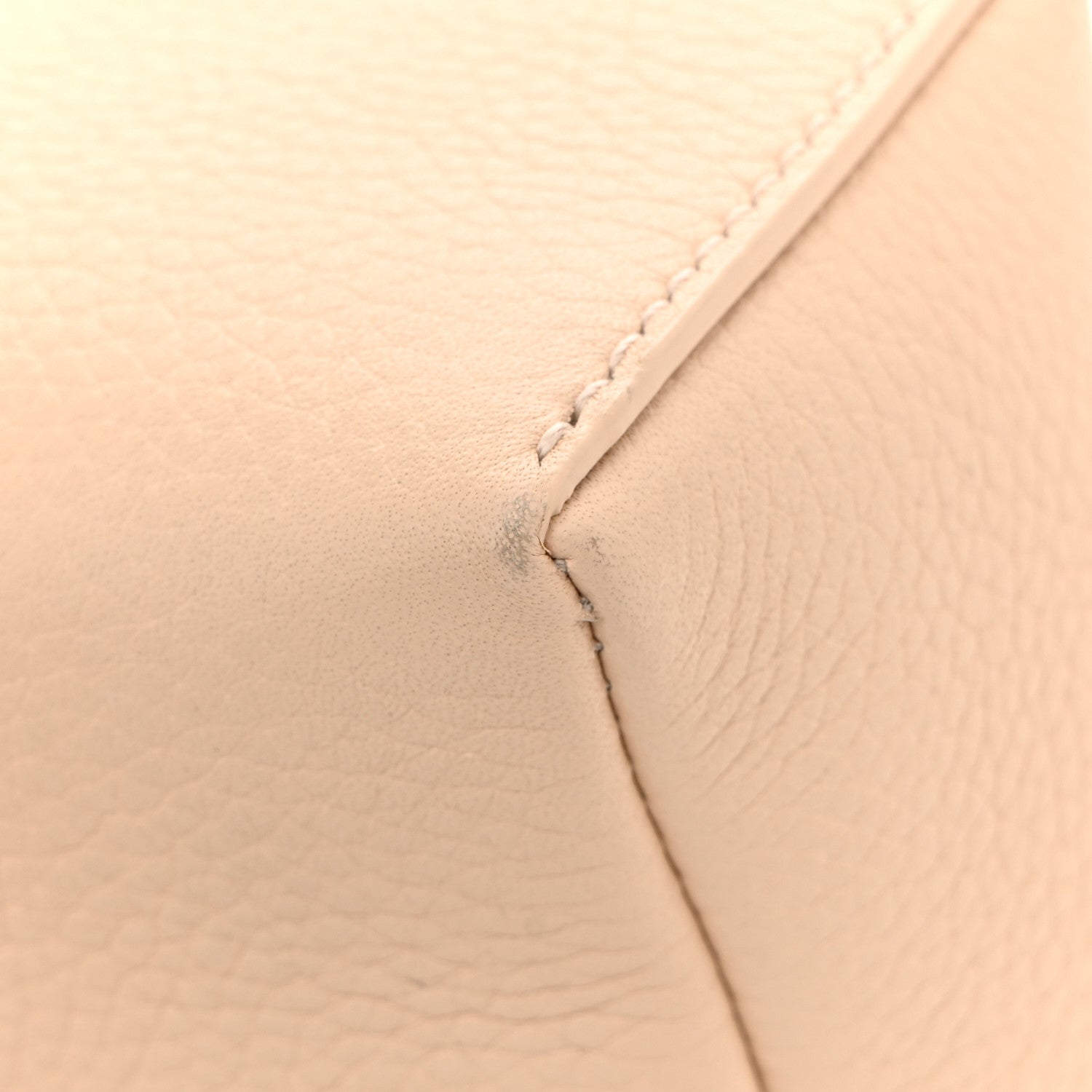 Loro Piana Grained Calfskin L19 Extra Pocket Pouch Creamed Honey 10 of 11