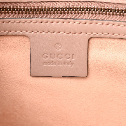 Gucci Calfskin Matelasse GG Marmont Clutch Porcelain Rose 6 of 9