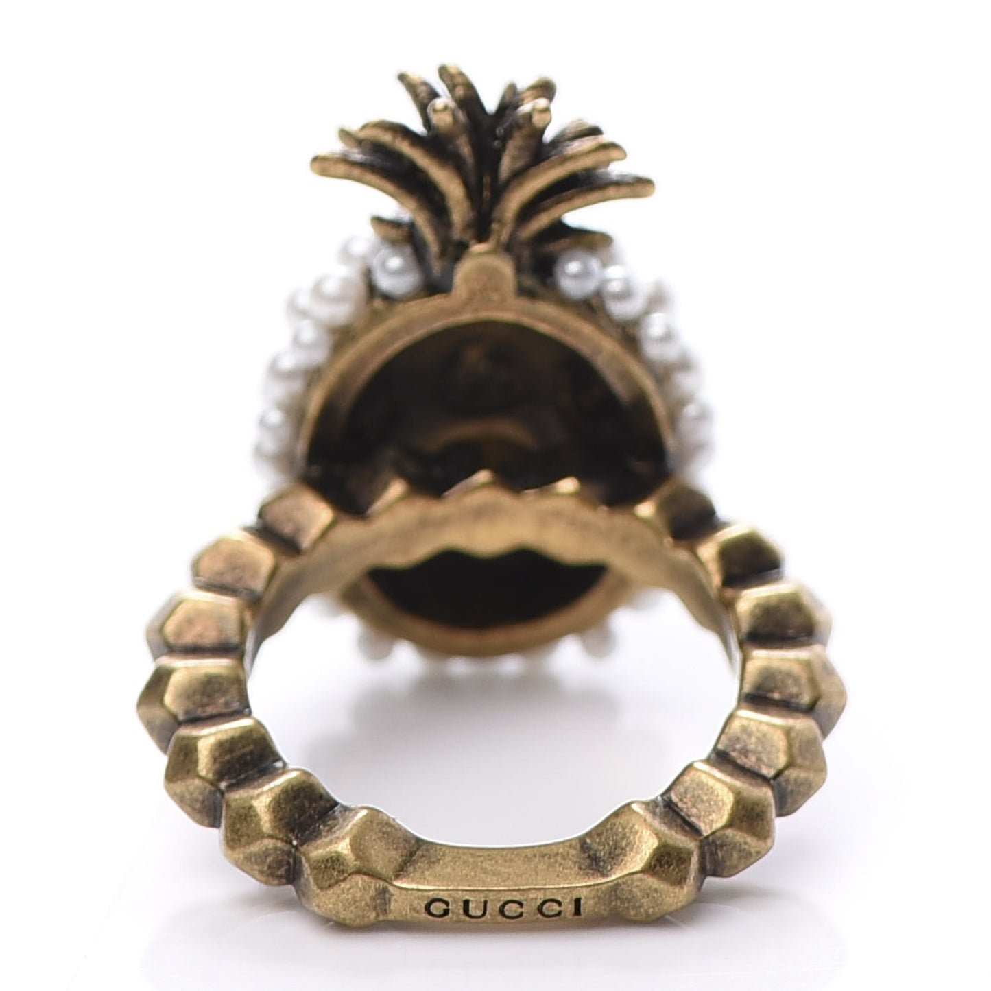 Pearl Pineapple Ring XS Cream
