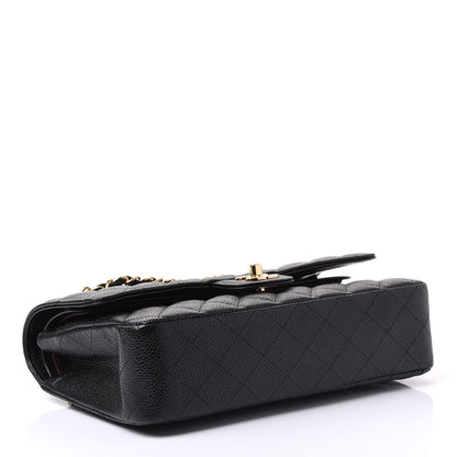 Chanel Caviar Quilted Medium Double Flap Black 3 of 10