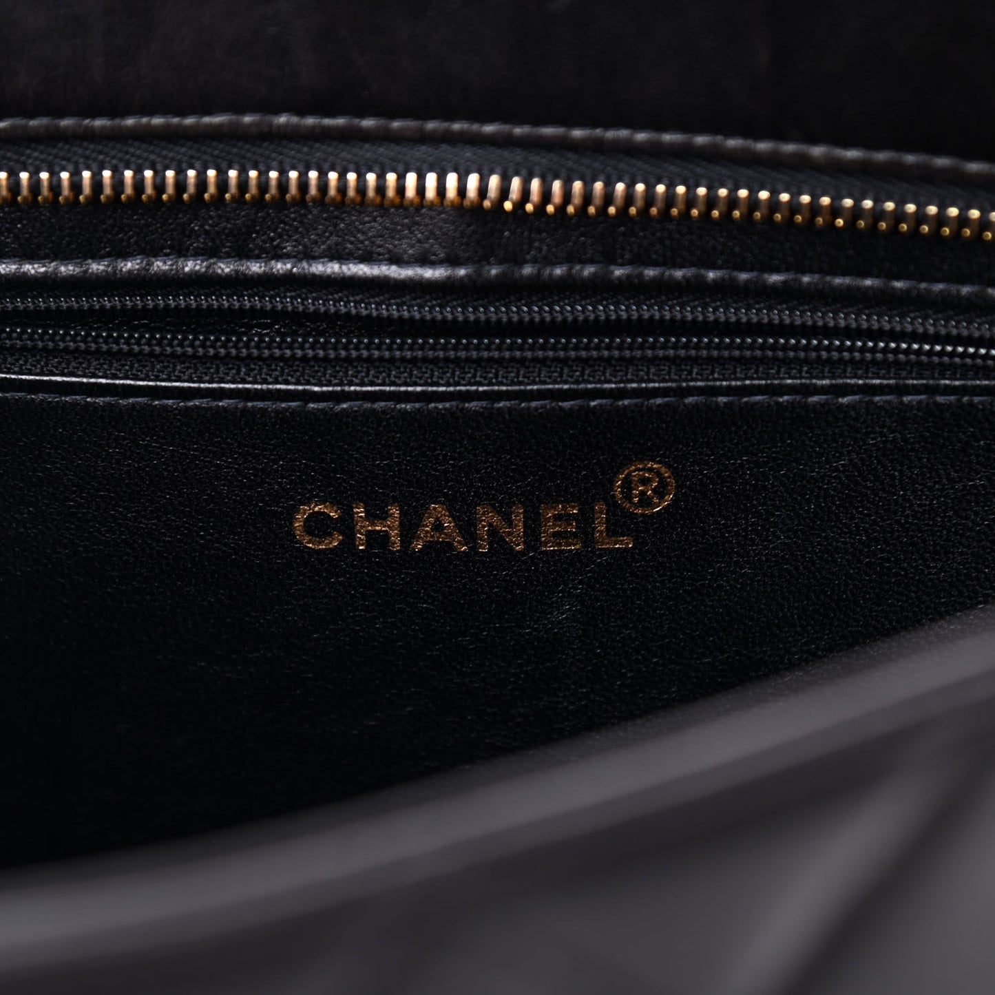 Lambskin Quilted Medallion Tote Black