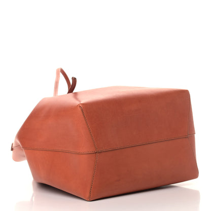 Mansur Gavriel Calfskin Mini Bucket Bag Saddle 4 of 10