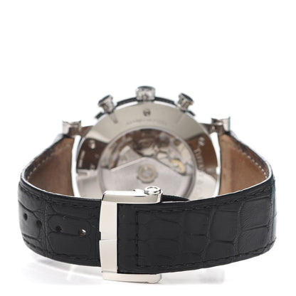 Tiffany Stainless Steel Alligator 42mm Atlas Chronograph Automatic Watch 3 of 8