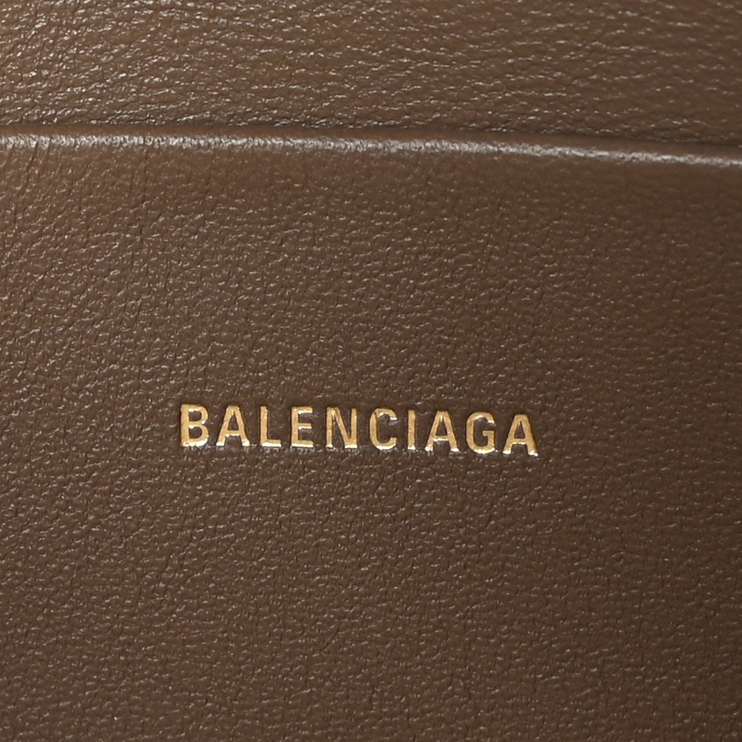 Coated Canvas BB Monogram Allover Logo Clutch Beige Brown