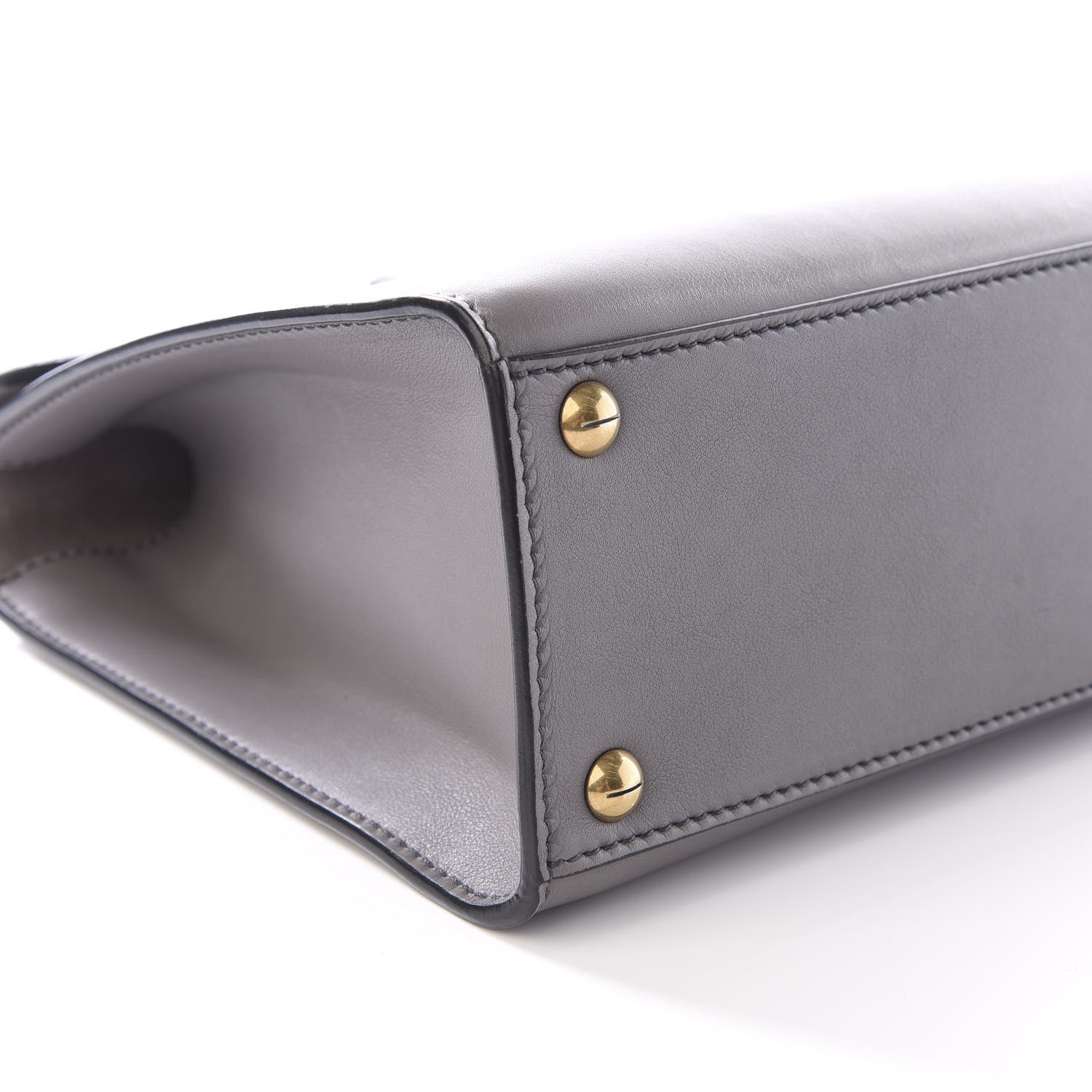 Christian Dior Calfskin Dioraddict Top Handle Iron Grey 5 of 10
