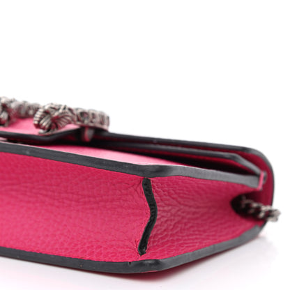 Gucci Dollar Calfskin Crystal Super Mini Dionysus Shoulder Bag Box Pink Black Diamond 9 of 10