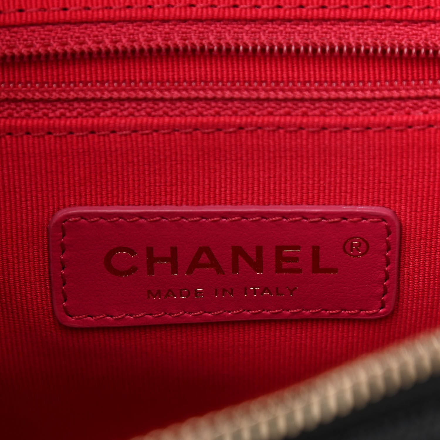 Chanel Shiny Caviar Quilted Chain Melody Backpack Black 6 of 11