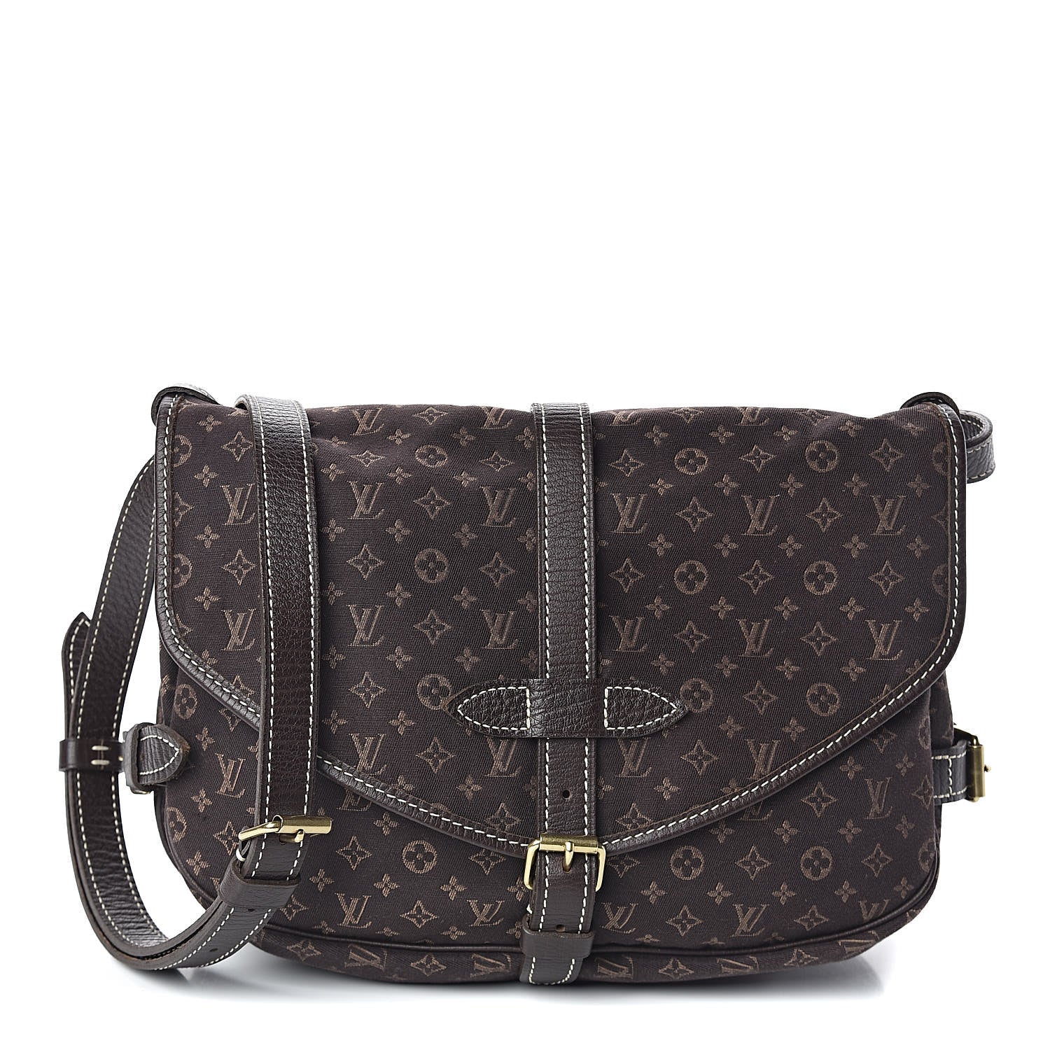 Louis Vuitton Monogram Mini Lin Saumur Ebene 1 of 10