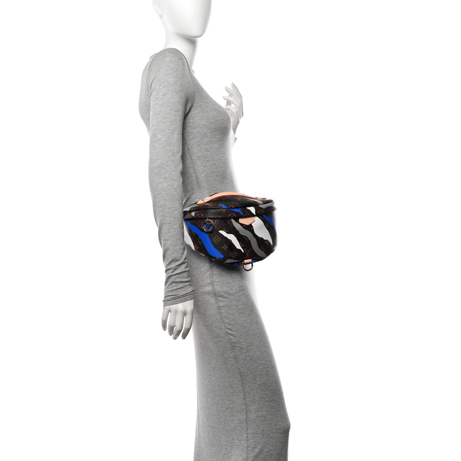 Louis Vuitton x LOL Monogram Bumbag Blue Silver 2 of 10