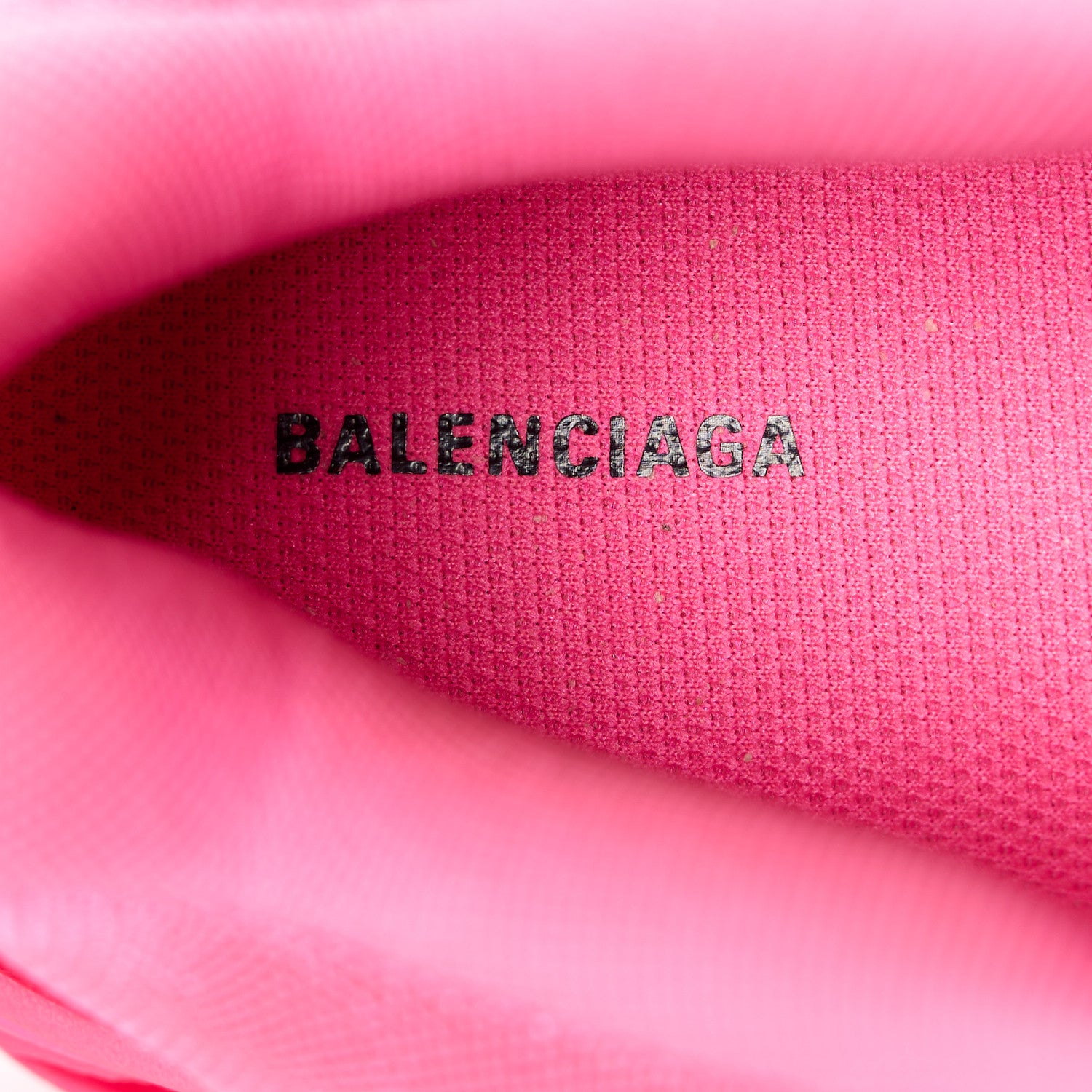 Balenciaga Fabric Mesh Womens Triple S Sneakers 41 Pink 7 of 9