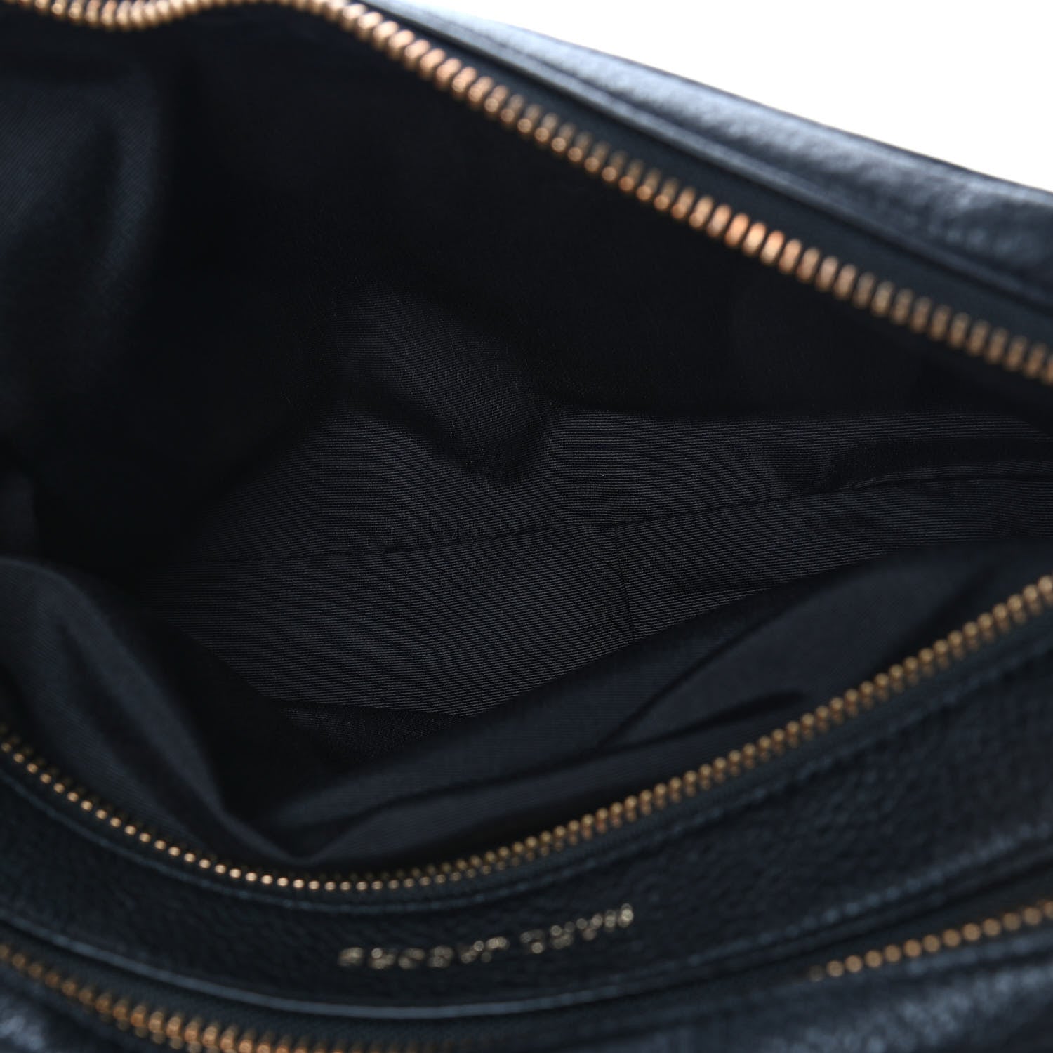 Marc Jacobs Supple Natural Grain Calfskin The Softshot 27 Bag Black 4 of 5