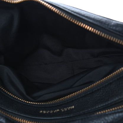 Marc Jacobs Supple Natural Grain Calfskin The Softshot 27 Bag Black 4 of 5