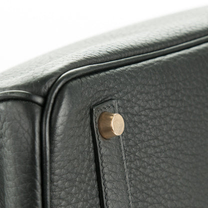Hermes Taurillon Clemence Birkin 35 Black 17 of 24