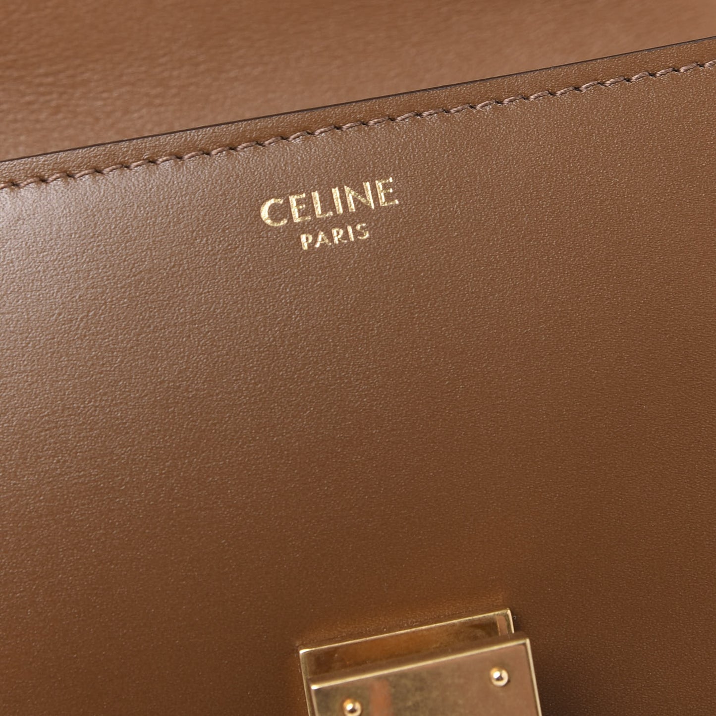 Smooth Calfskin Small Classic Box Flap Bag Camel