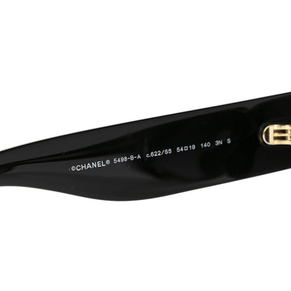 Chanel Acetate Sunglasses 5498-B-A Black 5 of 9