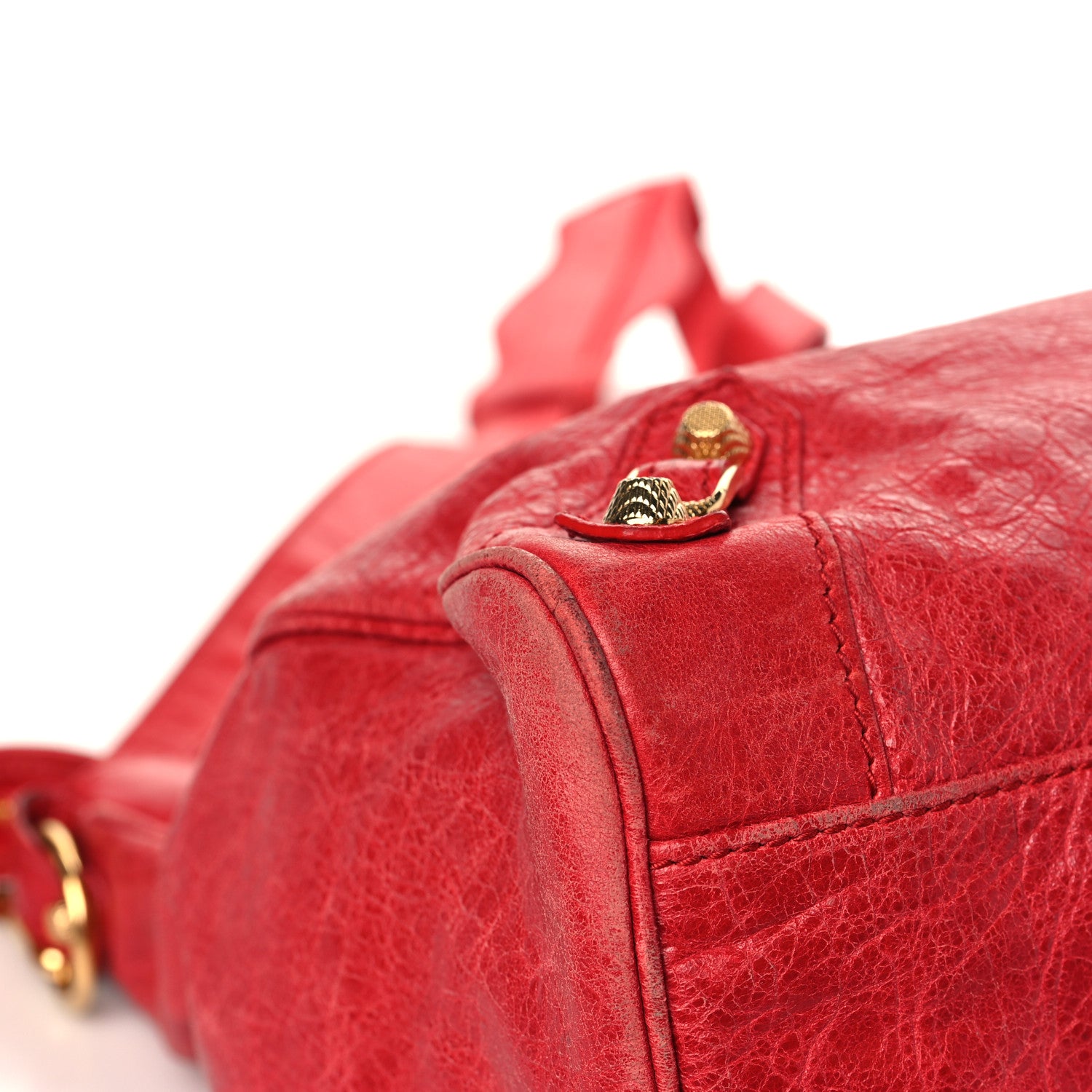 Balenciaga Agneau Giant 12 Gold Hardware Velo Rouge Cardinal 8 of 15