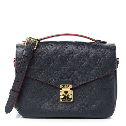 Louis Vuitton Empreinte Pochette Metis Marine Rouge 1 of 11