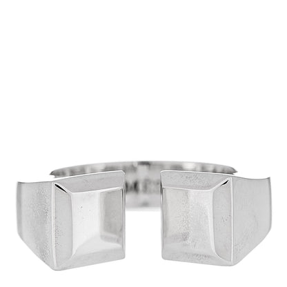 Hermes Sterling Silver Large Clou de Forge Ring 52 6 1 of 6