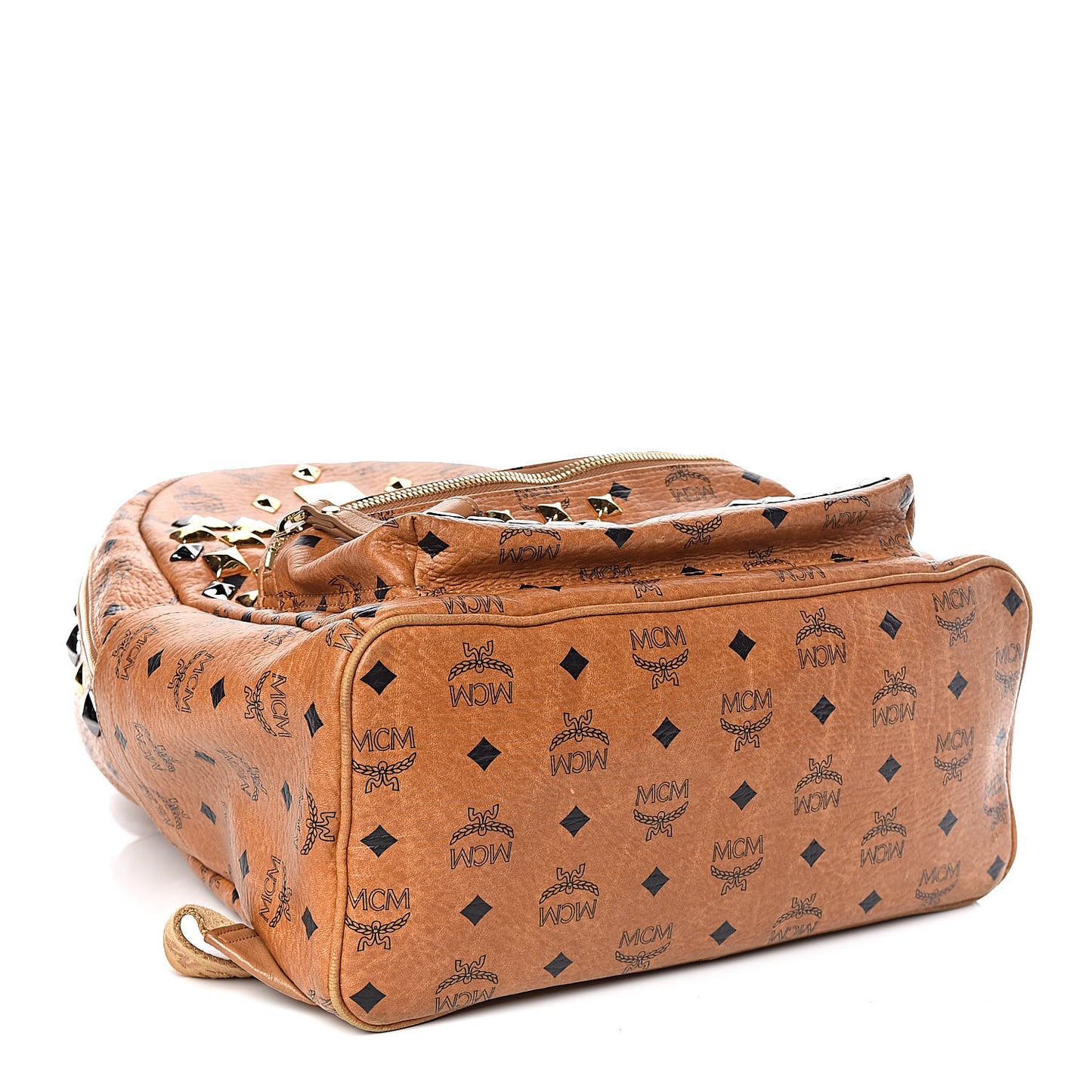 Visetos Studded Medium Stark M Backpack Cognac