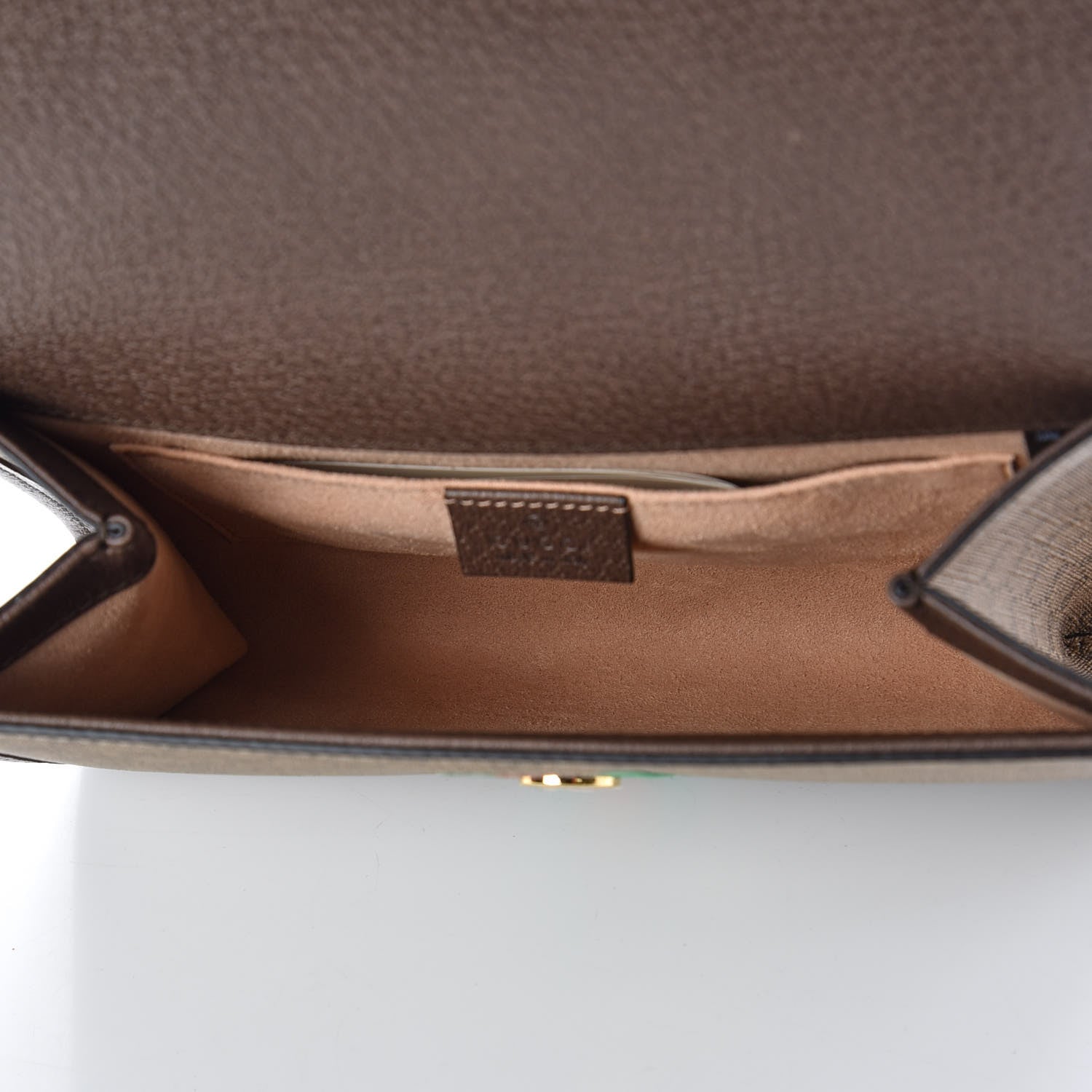 Gucci Mini Vintage GG Supreme Monogram Web Small Rajah Slim Flap Shoulder Bag Beige New Acero 5 of 12
