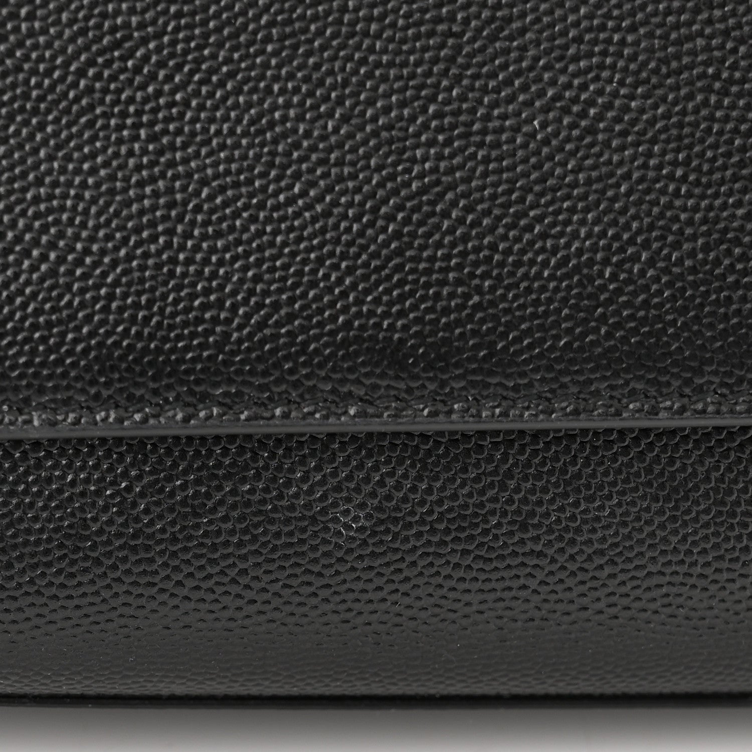 Saint Laurent Grain De Poudre Medium Classic Monogram Kate Satchel Black 11 of 11