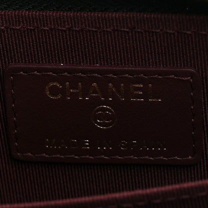 Chanel Caviar Quilted Zip Coin Purse Black 6 of 8