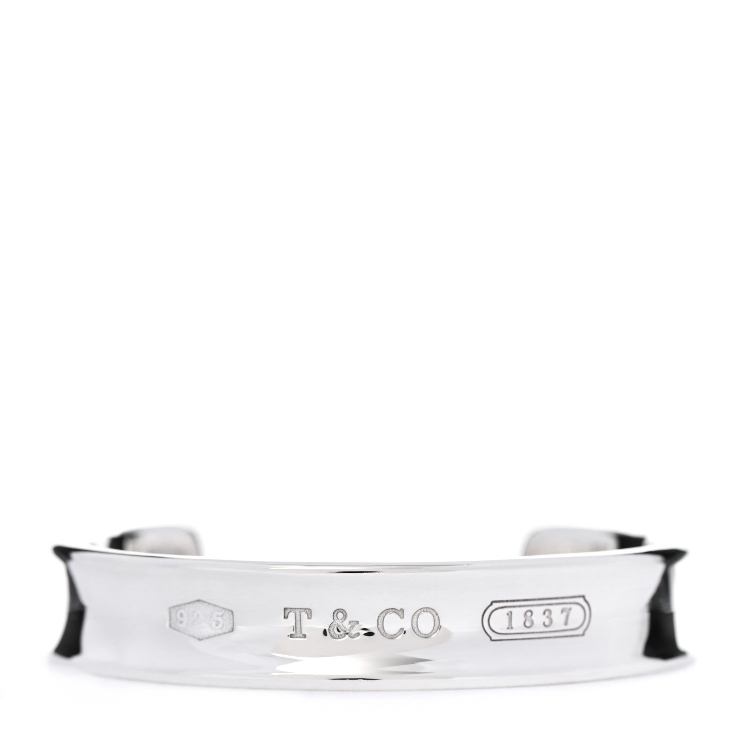 Tiffany Sterling Silver 1837 Cuff Bracelet 1 of 6