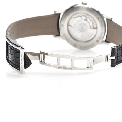 Tiffany Stainless Steel Alligator 40mm CT60 3-Hand Automatic Watch 6 of 7