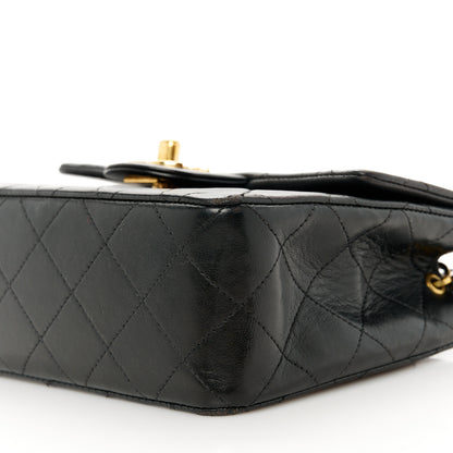 Chanel Lambskin Quilted Mini Square Flap Black 12 of 12