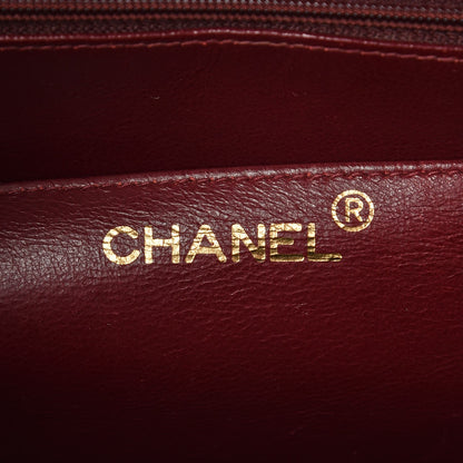 Chanel Lambskin Quilted XL Jumbo Single Flap Black 7 of 9