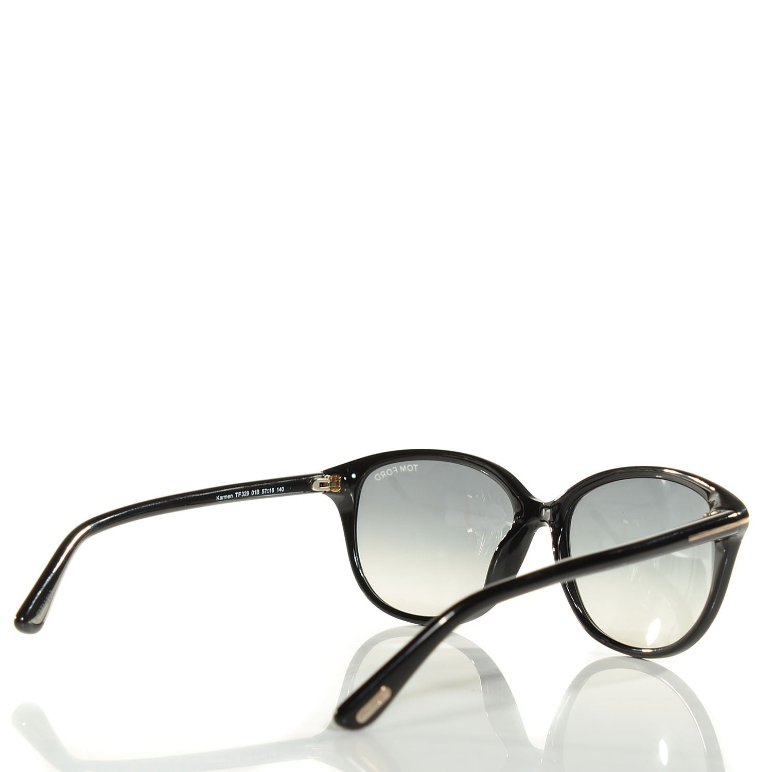 Tom Ford Karmen Sunglasses TF329 Black 2 of 6